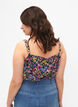 FLASH - Top med print, Multi Flower, Model image number 1