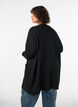 Lang cardigan med lommer, Sort, Model image number 2