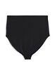 Bikini underdel med ekstra høj talje, Sort, Packshot image number 1