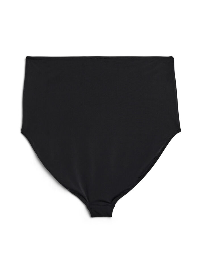 Bikini underdel med ekstra høj talje, Sort, Packshot image number 1