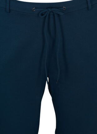 Cropped Maddison bukser, Majolica Blue, Packshot image number 2