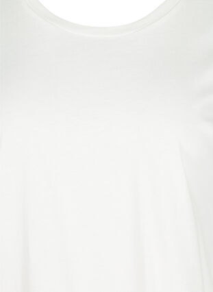 T-shirt med knapper i økologisk bomuld, Snow White, Packshot image number 2