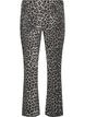 Emily jeans med leopardmønster, Grå, Packshot image number 1