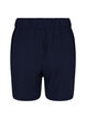 Shorts med lommer og l&oslash;s pasform, Bl&aring;, Packshot image number 1