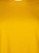 Basis t-shirt i bomuld med rund hals , Gul, Packshot image number 2