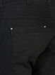 Slim fit capri jeans med lommer, Sort, Packshot image number 3