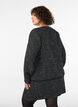 Jakke i boucl&eacute; med guldfarvede knapper, Sort, Model image number 2