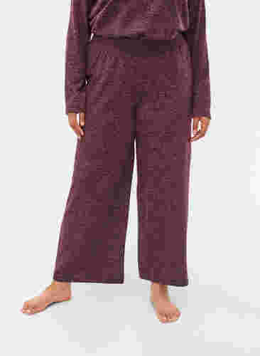 Melerede bukser med elastik i taljen, Port Royal Mel., Model image number 2