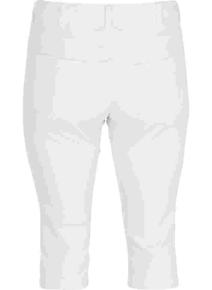 Slim fit Emily capri jeans, Bright White, Packshot image number 1