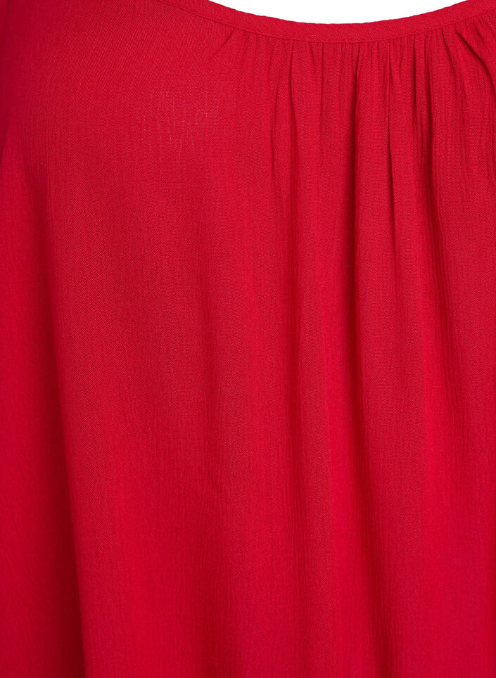 Strop top i viskose, R&oslash;d, Packshot image number 2