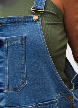 Denim overalls, Blue denim, Model image number 3
