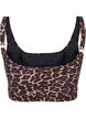 Printet bikini top med regulerbare stropper, Autentic Leopard, Packshot image number 1