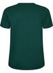 Jule t-shirt i &oslash;kologisk bomuld, Gr&oslash;n, Packshot image number 1