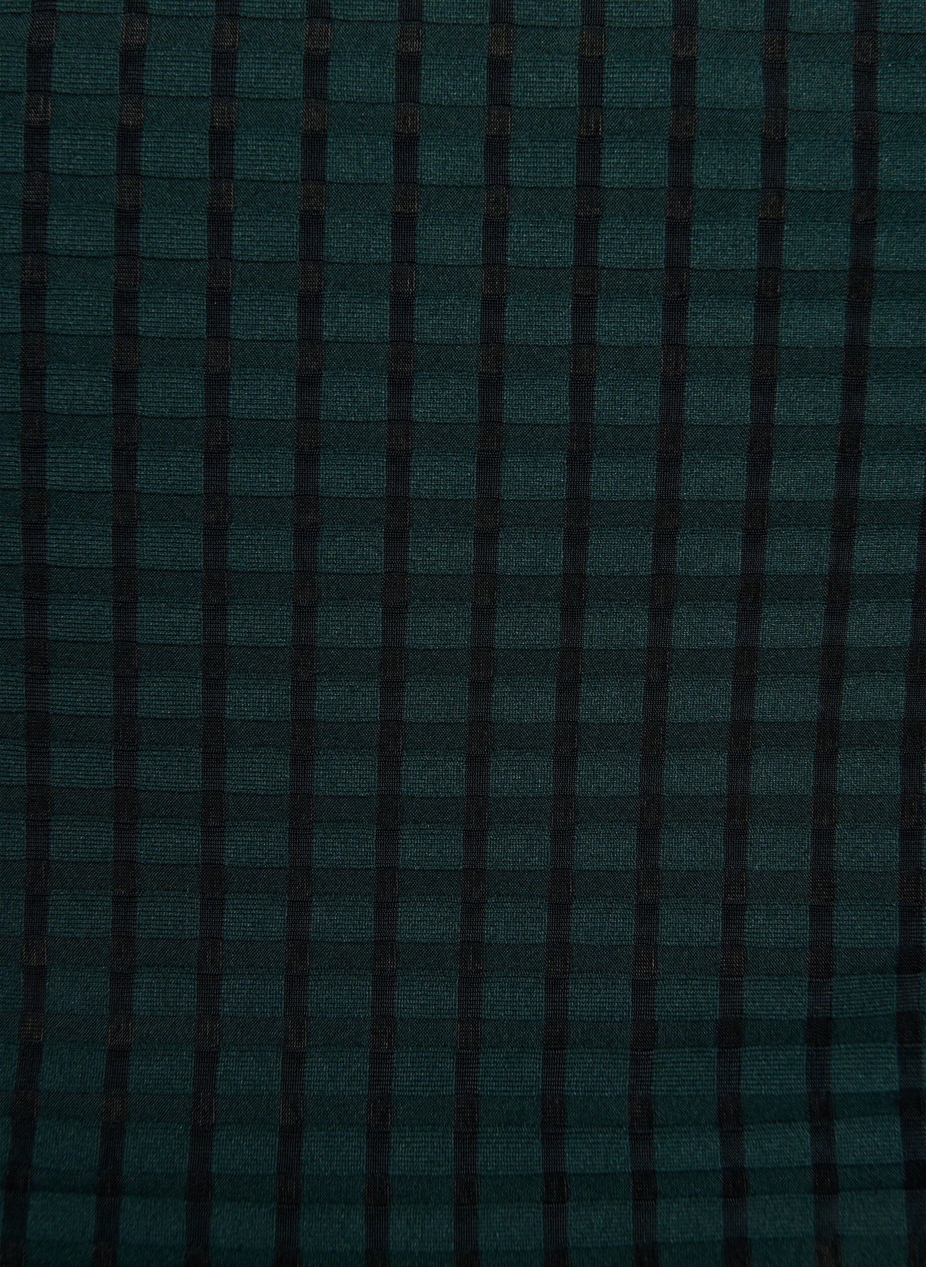 Zizzi Ternet bikini trusse med h&oslash;j talje og tai-snit, Gr&oslash;n, Packshot image number 2