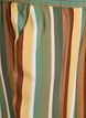 L&oslash;se viskosebukser med striber, Brun, Packshot image number 2