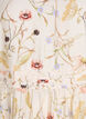 Blomstret midikjole med A-facon, Beige, Packshot image number 2