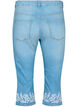 Højtaljede Amy knickers med broderi, Light blue denim, Packshot image number 1