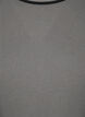 Meshbluse med lange &aelig;rmer, Sort, Packshot image number 2