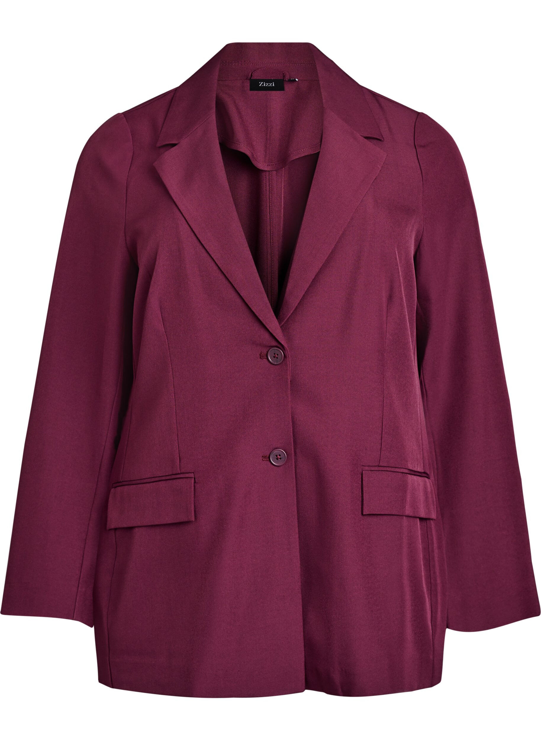 FLASH - Blazer med lommer og slids