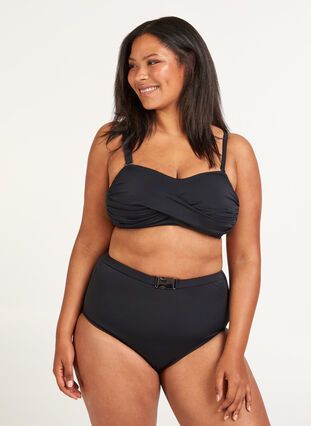 Bikini overdel, Black, Model image number 2