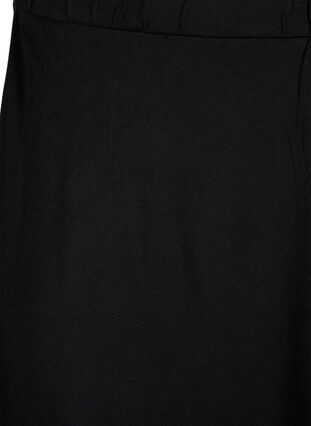 2-pak nederdel i viskose, Black / Black W. dot, Packshot image number 3