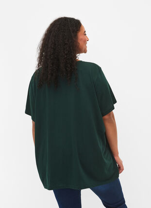 Kortærmet t-shirt med v-udskæring, Pine Grove, Model image number 1