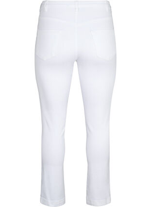Slim fit Emily jeans med normal talje, White, Packshot image number 1