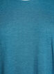 Jerseybluse med 3/4 &aelig;rmer, Bl&aring;, Packshot image number 2