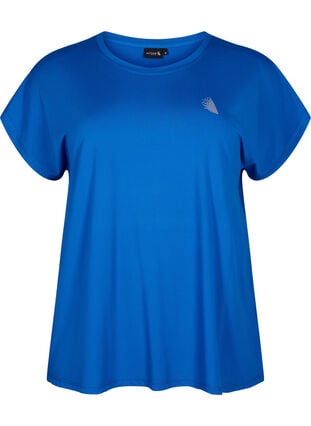 Kortærmet trænings t-shirt , Princess Blue, Packshot image number 0