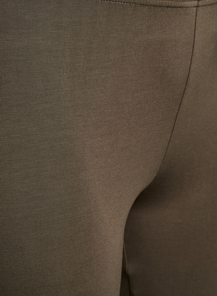 Basis leggings i viskose, Gr&oslash;n, Packshot image number 2