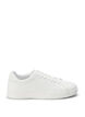 Wide fit - Læder sneakers, White, Packshot image number 0