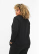 Bomulds natbluse med teksttryk, Black W. Be, Model image number 1