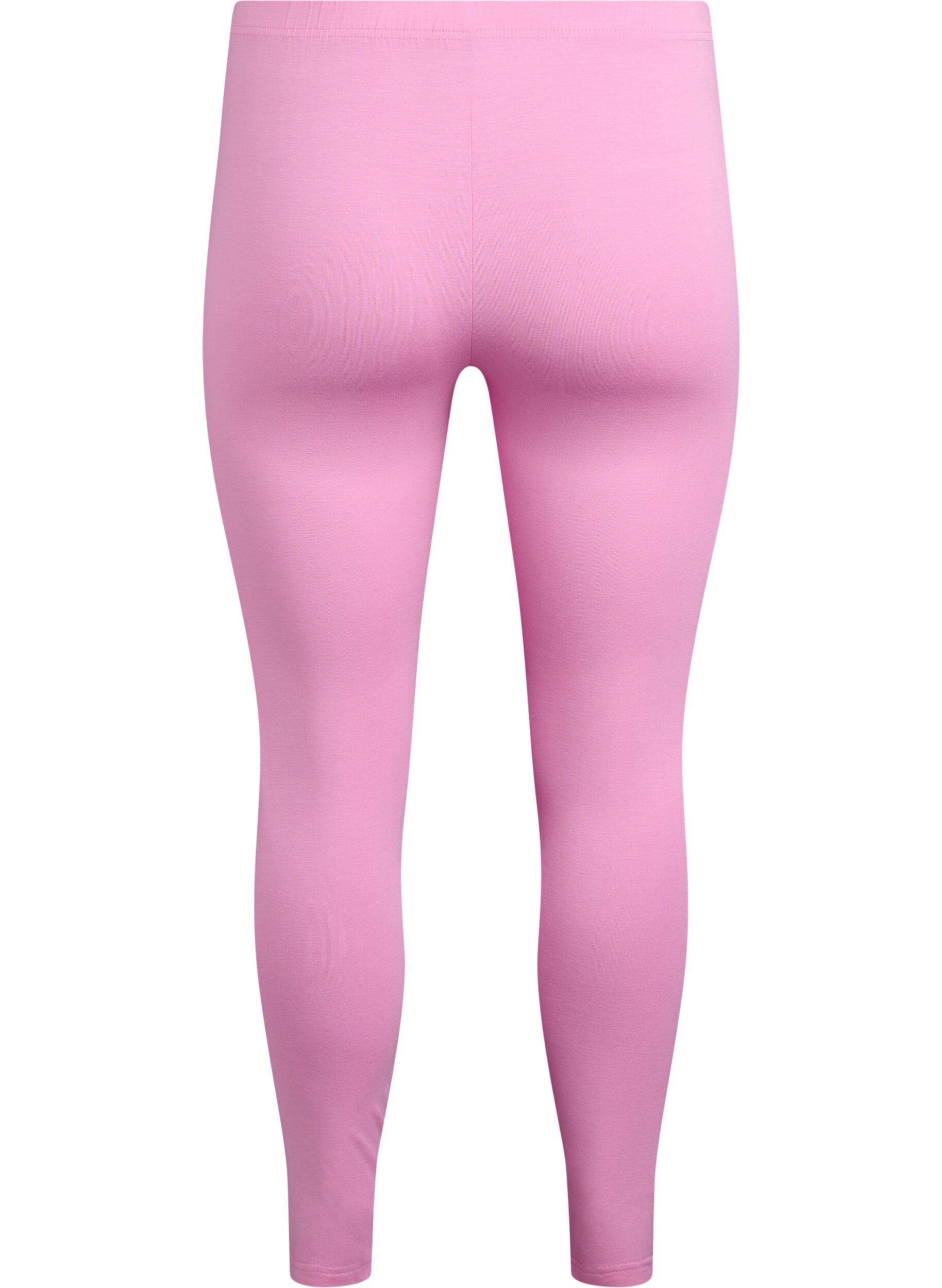 Zizzi Basis leggings i viskose, Lyser&oslash;d, Packshot image number 1