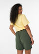 Shorts med lommer og l&oslash;s pasform, Gr&oslash;n, Model image number 2