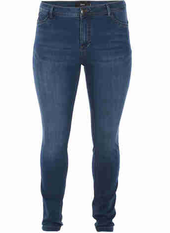 Ekstra slim Nille jeans med høj talje