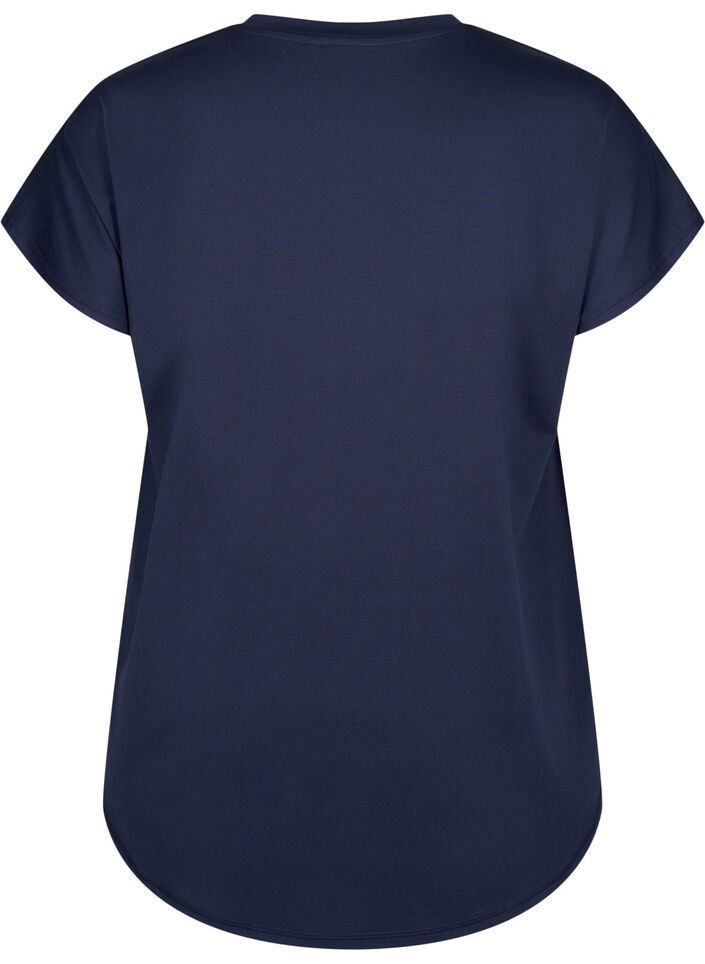 Trænings t-shirt med v-hals, Night Sky, Packshot image number 1