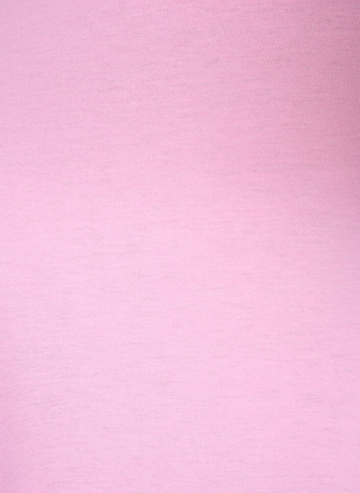 Kort&aelig;rmet t-shirt i bomuldsblanding, Lyser&oslash;d, Packshot image number 2