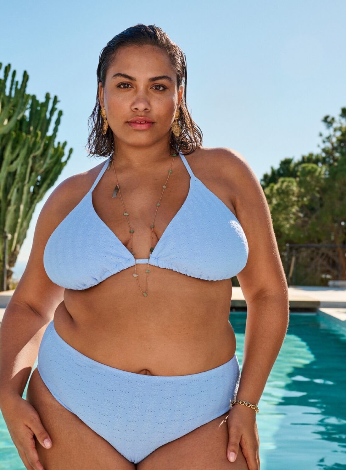 Zizzi Trekants bikini, , Model