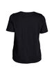 T-shirt med motiv, Sort, Packshot image number 1