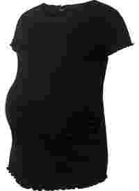 Graviditets t-shirt i rib