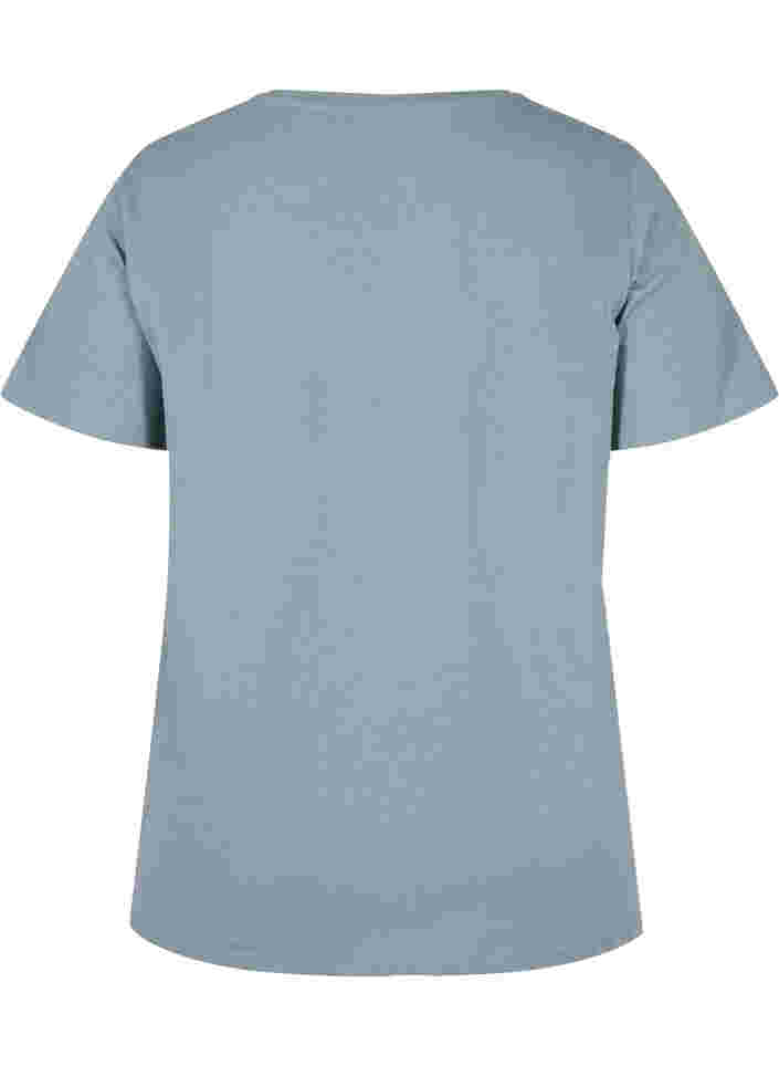 Kortærmet nat t-shirt med tryk, Trooper EYES, Packshot image number 1