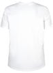 Basis t-shirt i bomuld med rund hals, Hvid, Packshot image number 1