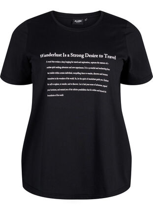 FLASH - T-shirt med motiv, Black Wanderlust, Packshot image number 0