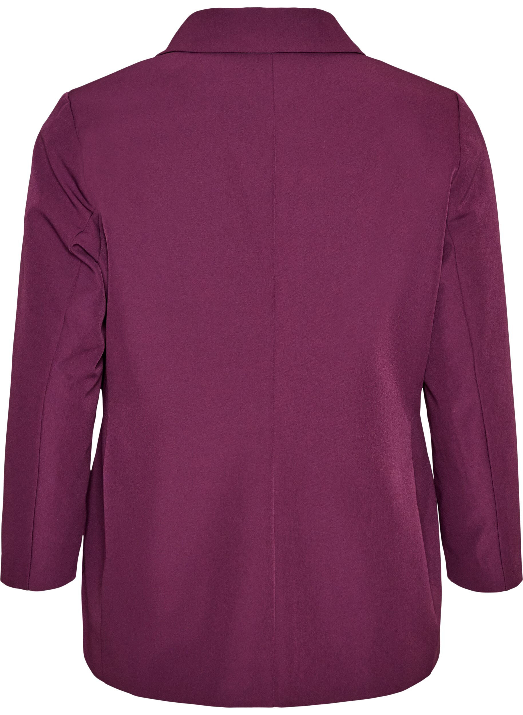 ZizziKlassisk blazer med knaplukning, Lilla, Packshot image number 1