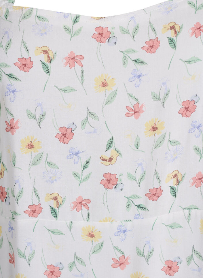 FLASH - Sommerkjole med brede stropper, Hvid, Packshot image number 2