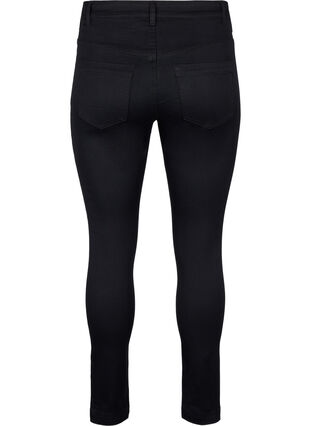 Viona jeans med regulær talje, Black, Packshot image number 1