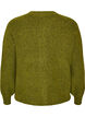 Ribstrikket cardigan med knapper, Gr&oslash;n, Packshot image number 1