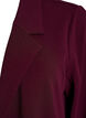 Lang blazer med lommer, R&oslash;d, Packshot image number 2