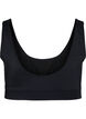 Bikini top med rund halsudsk&aelig;ring, Black, Packshot image number 1