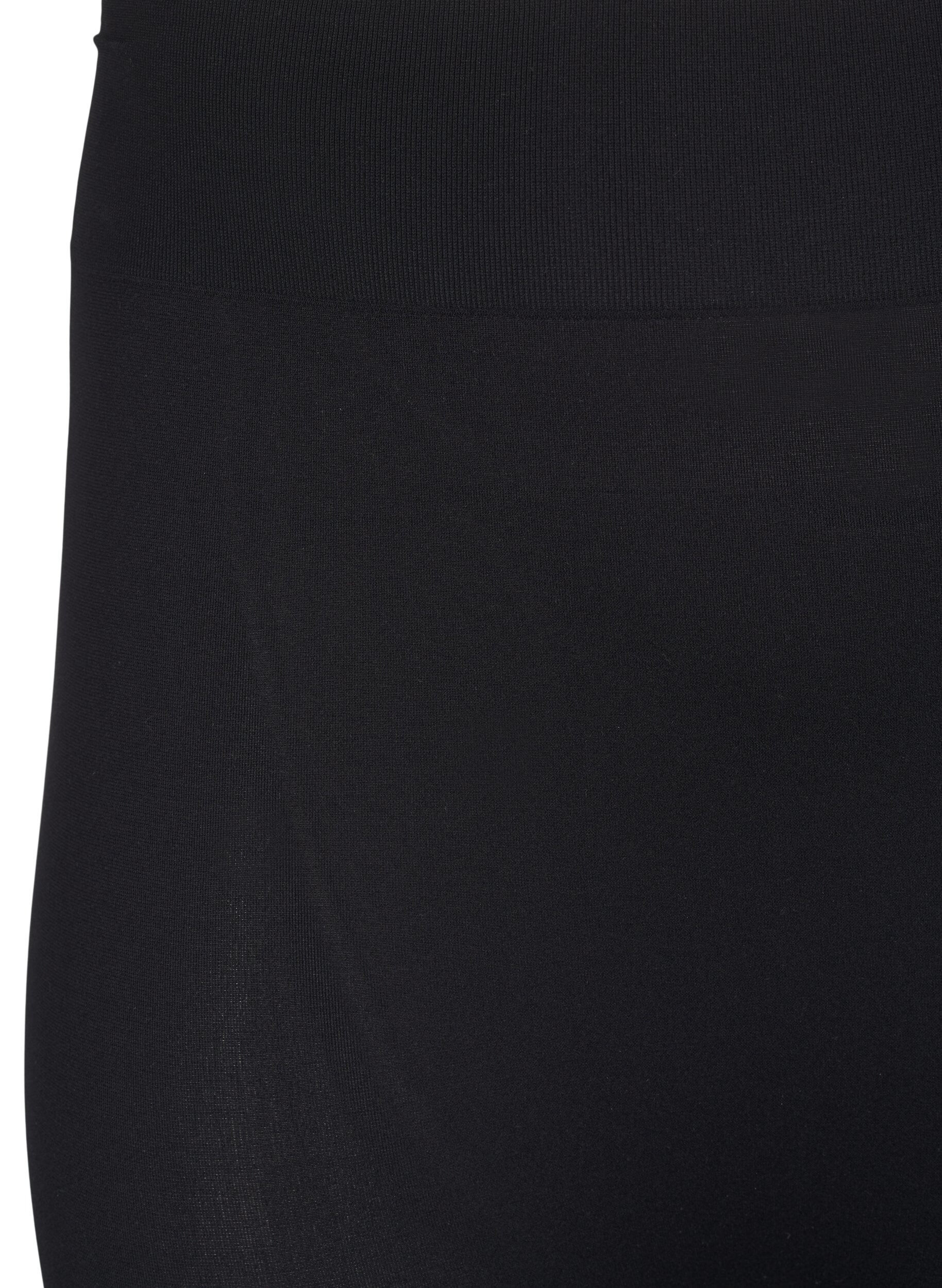 ZizziSeamless basis leggings, Sort, Packshot image number 2